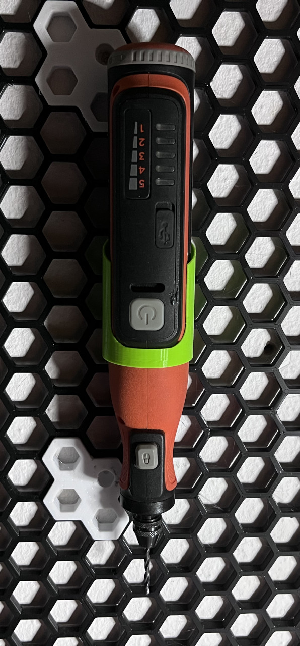 HCSW Black & Decker Multitool mount by Mici Download free STL model