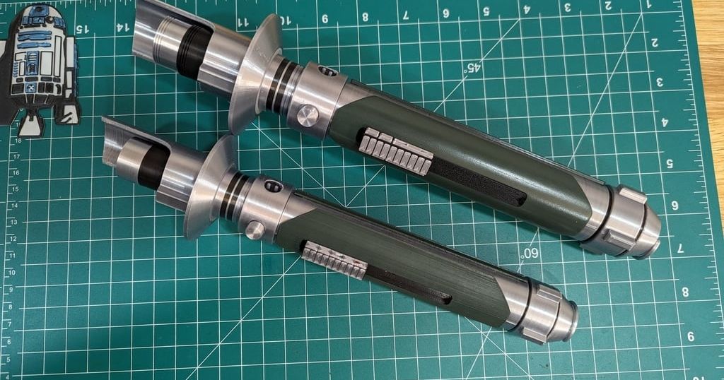 Kanan Jarrus Lightsaber v2 by ceo51378 Download free STL model
