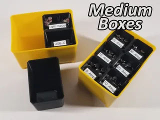 Harbor Freight Parts Bin Inserts - Small Boxes by TheMakerSphere, Download  free STL model