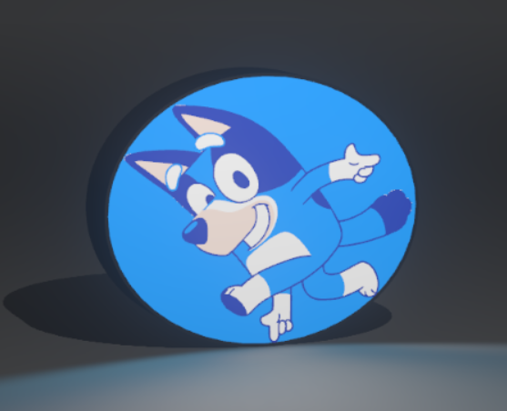 LightBox - Happy Bluey