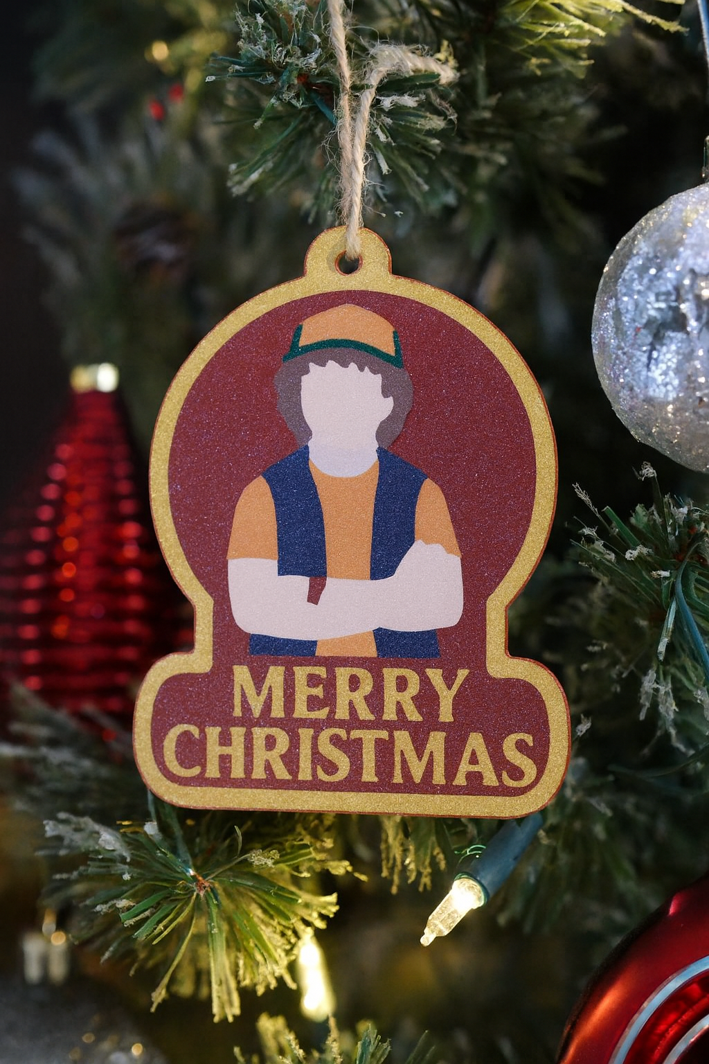 Dustin - Stranger Things - Christmas Tree Ornament