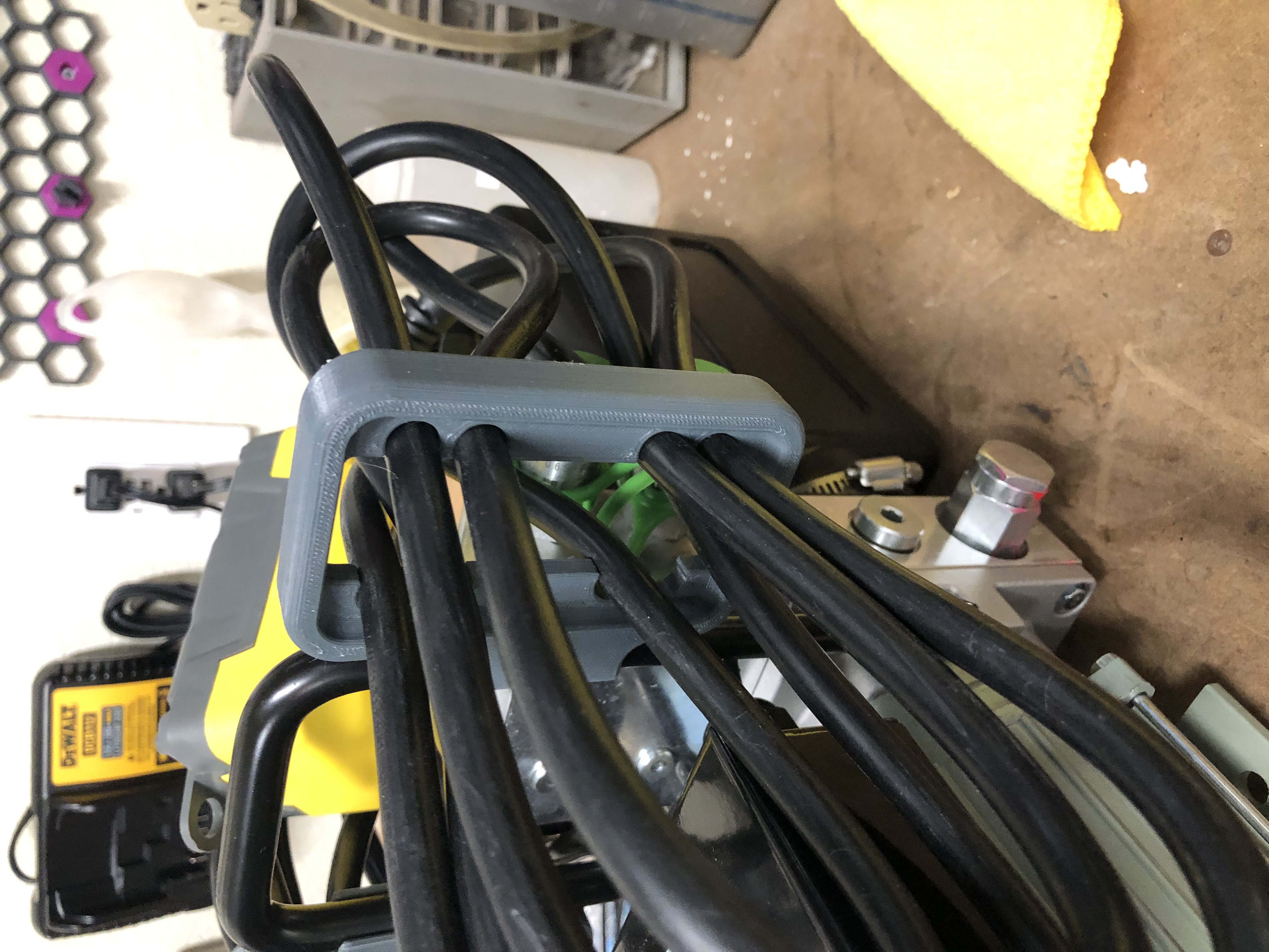 QuickJack Hose and Cord Storage by fhowland, Download free STL model