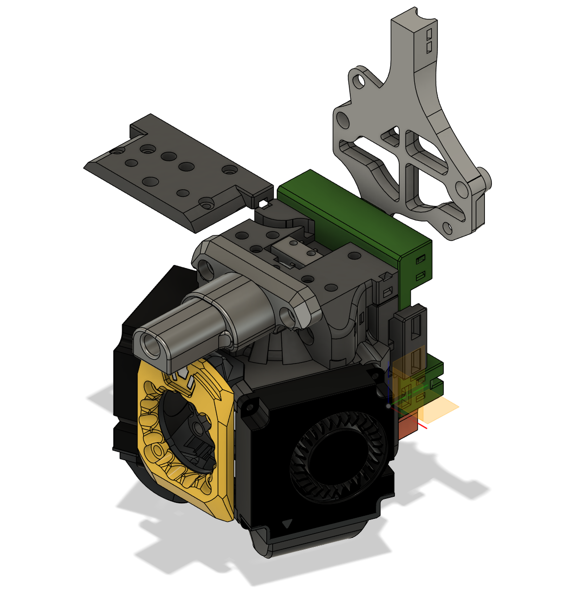Chop Toped Xol FIlament Cutter and internal filiament sensor.