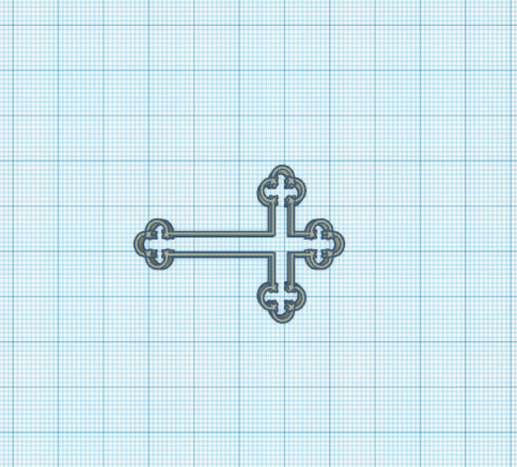 cross cookie cutter
