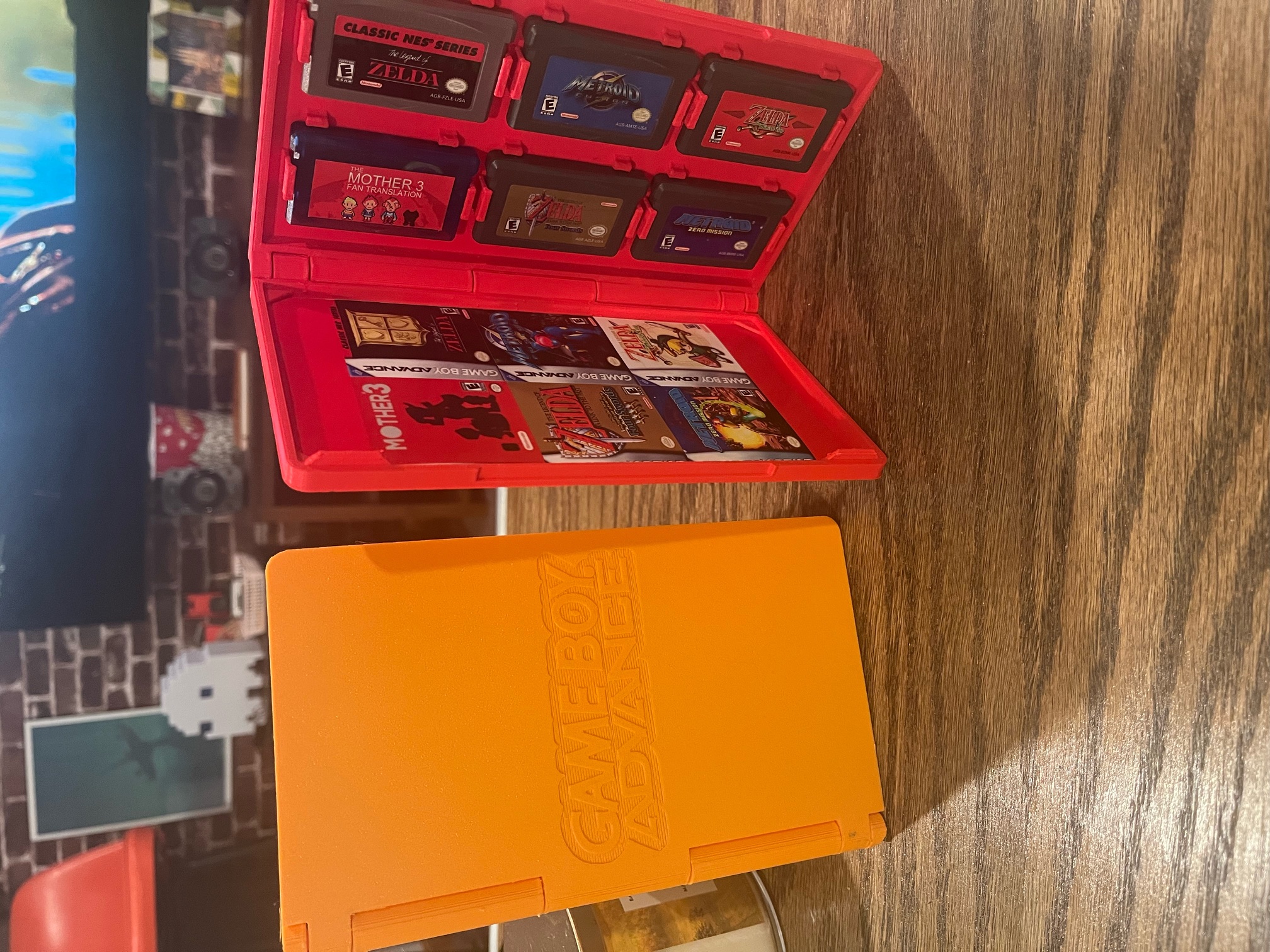 GameBoy Advance Games Case