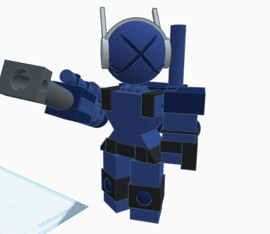 OLD Articulated SniperDroid (Roblox Die of Death/Forsaken OC)