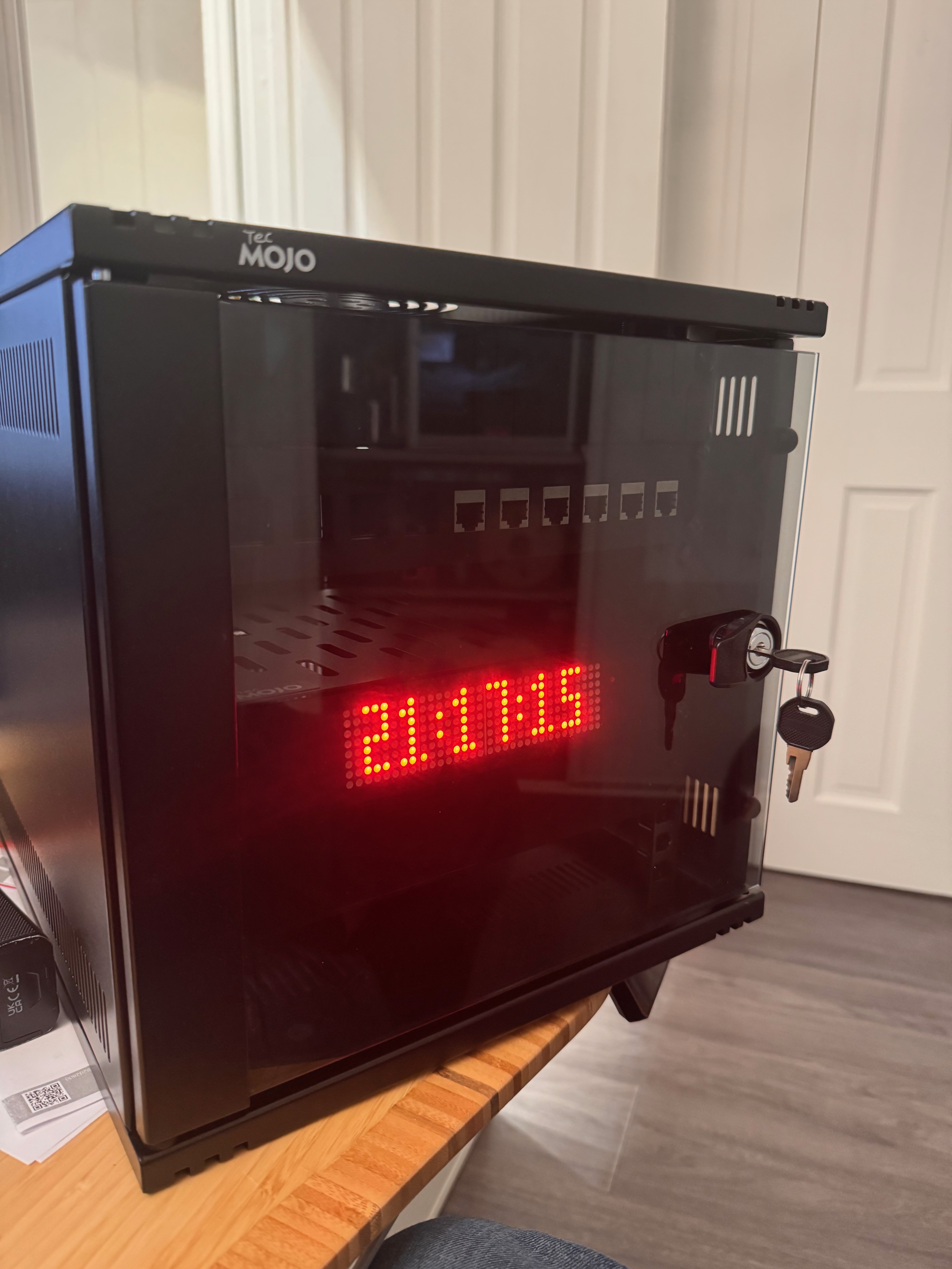 10" / Mini Rack LED Clock