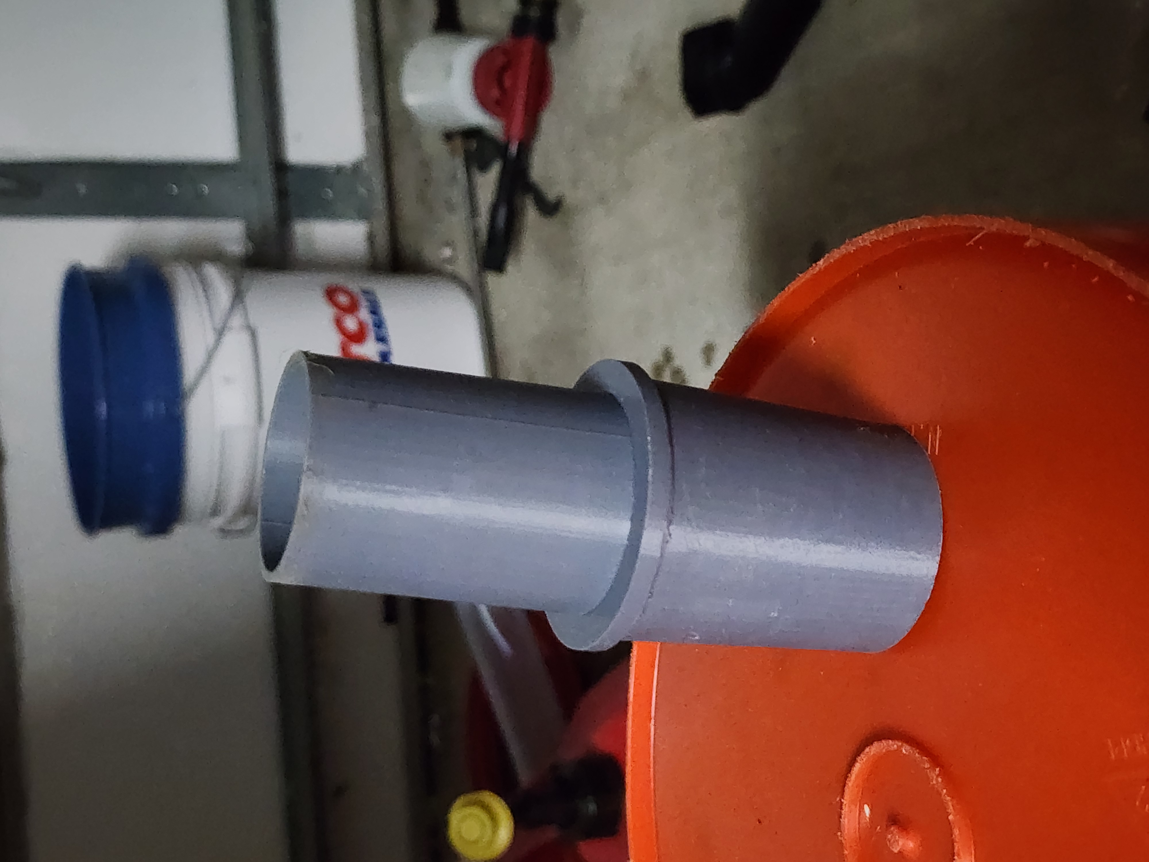 Adapter for Dewalt Nozzles to Bauer Hose