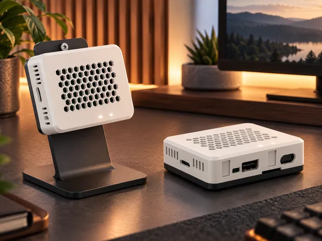 Synaptics Coral Board SL Case optional fan, VESA / wall / desk mount