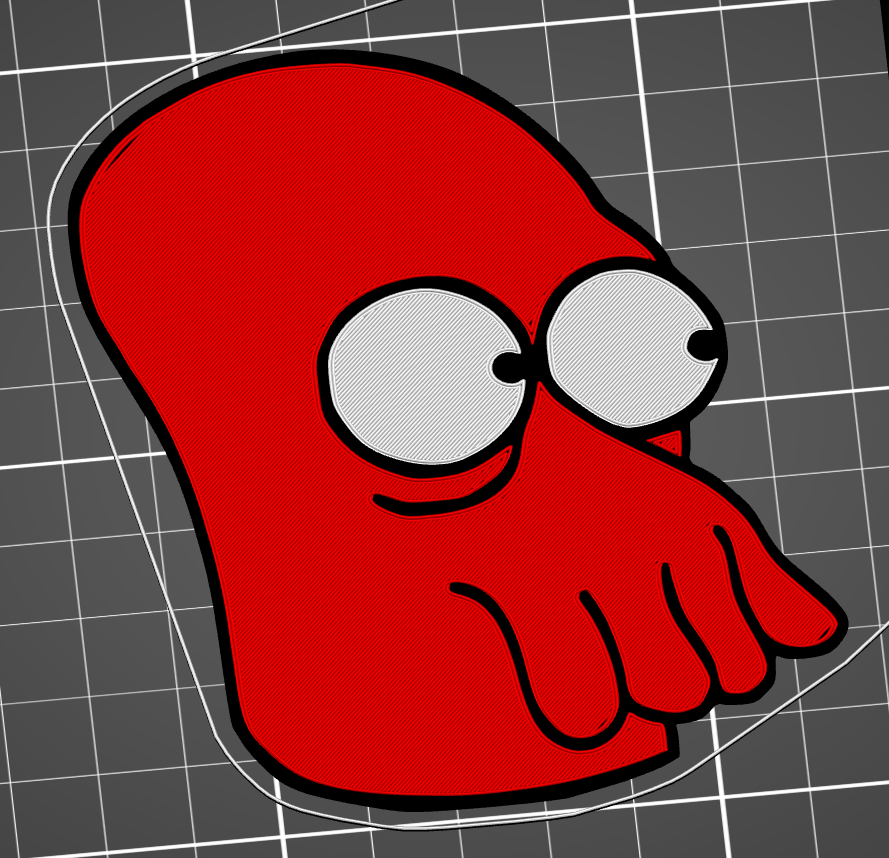 Zoidberg (Fixed hole and made easier to paint)