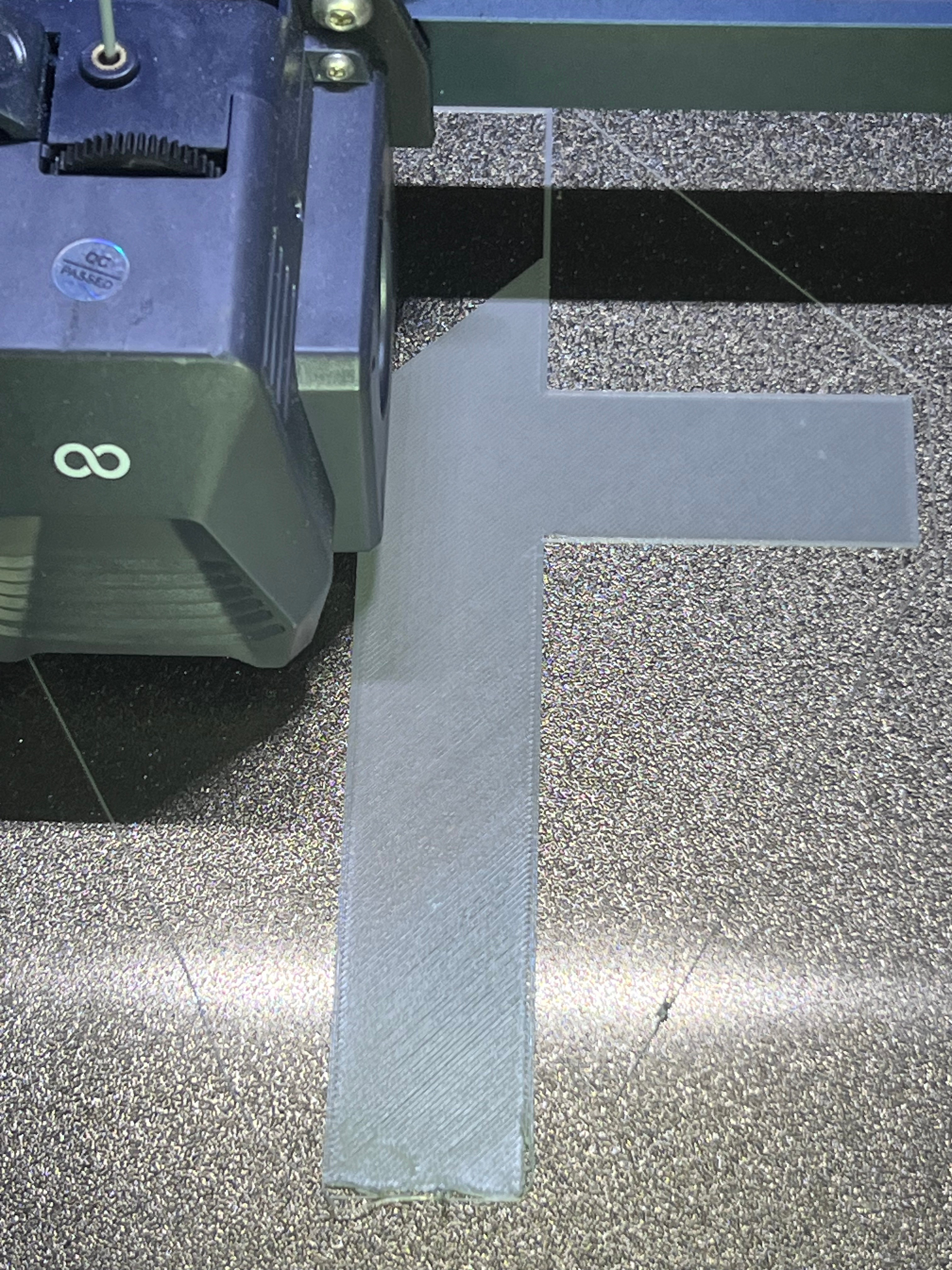 Miniatura 2 do modelo 3D Wall cross pattern for greensand casting