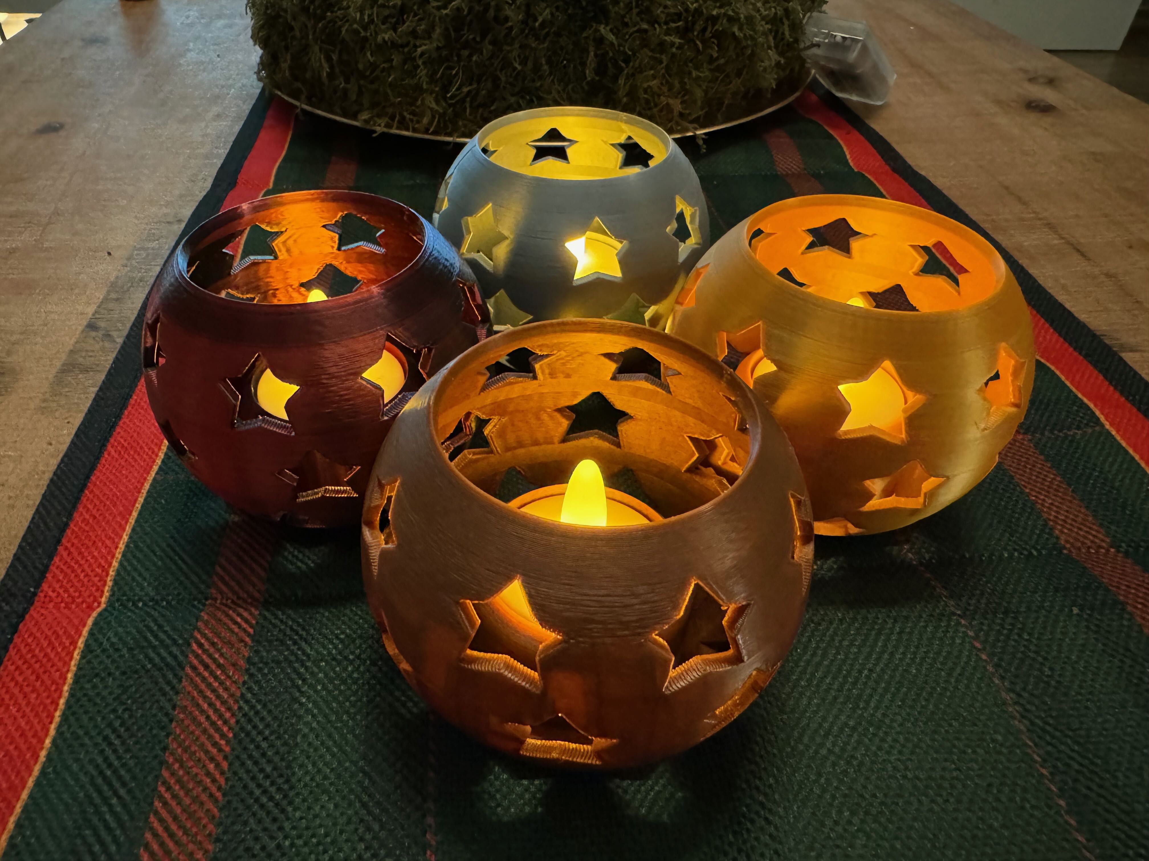 Tea Light Holder by flakestyle | Download free STL model | Printables.com