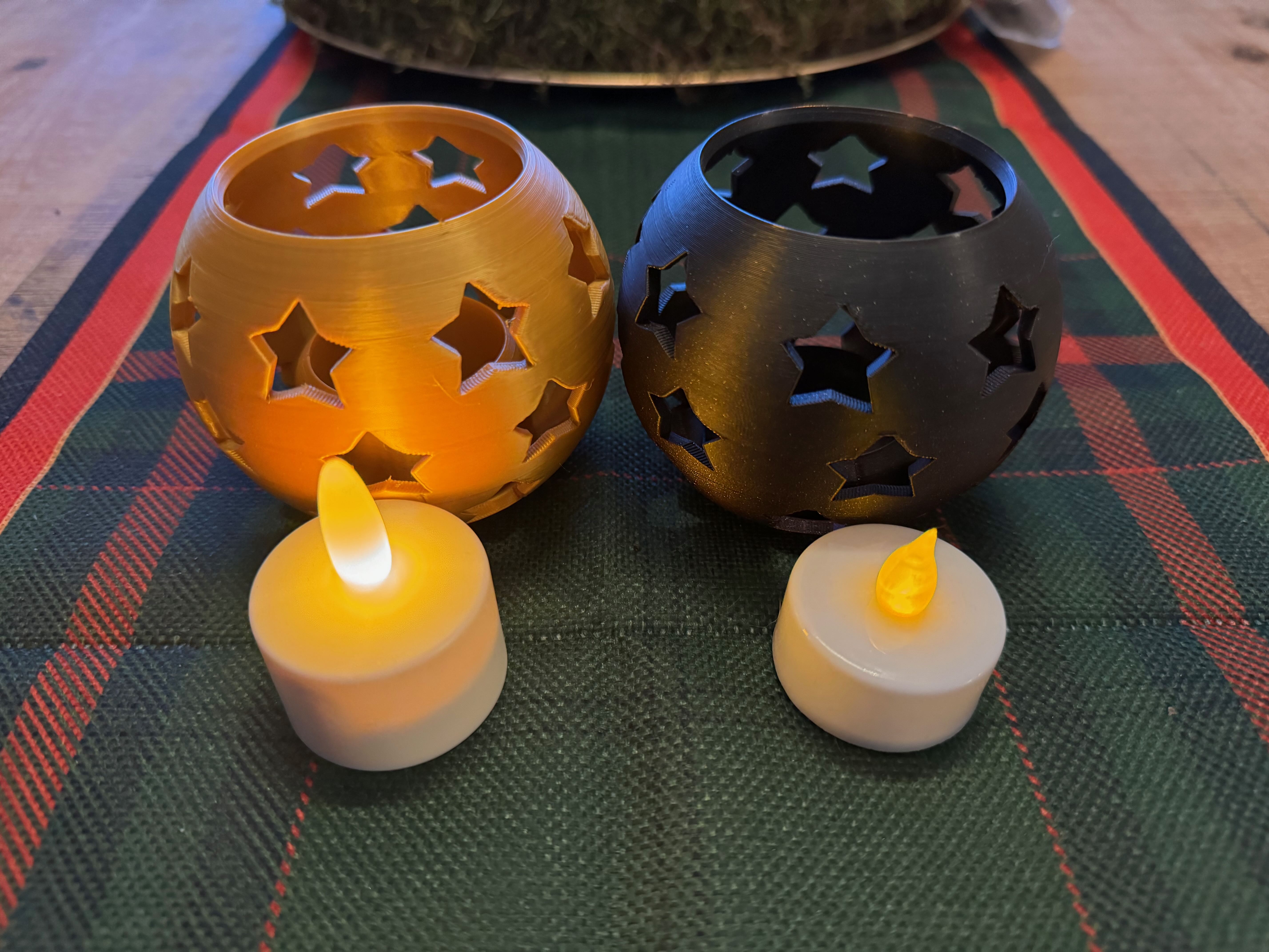 Tea Light Holder by flakestyle | Download free STL model | Printables.com