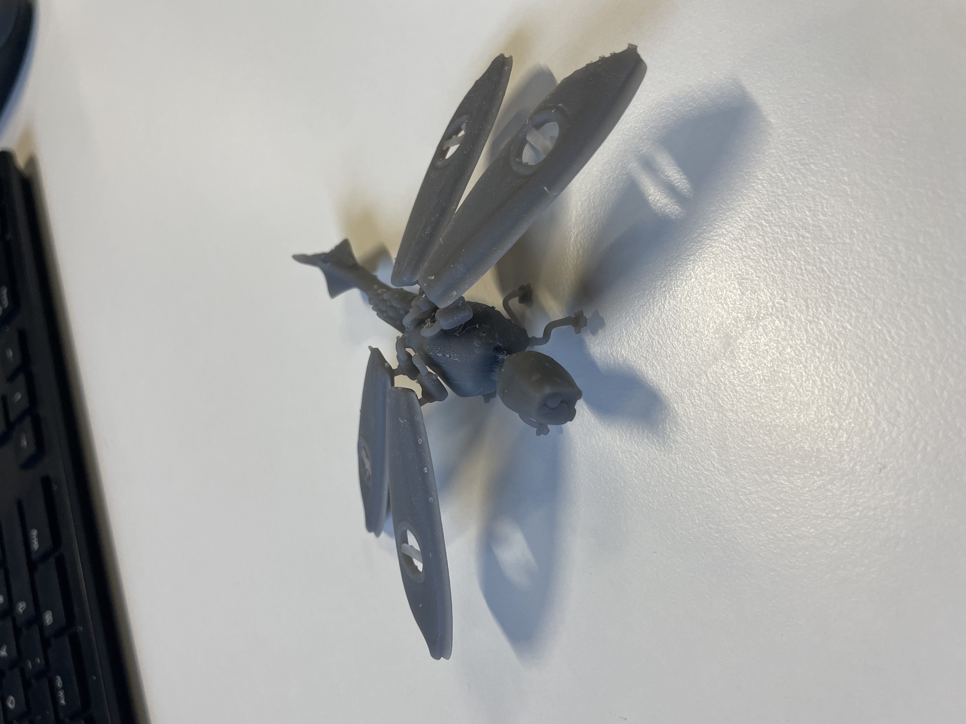 Miniatura 2 do modelo 3D Dragonfly drone model