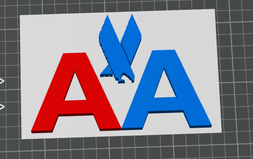 American Airlines logo for office \ workshop