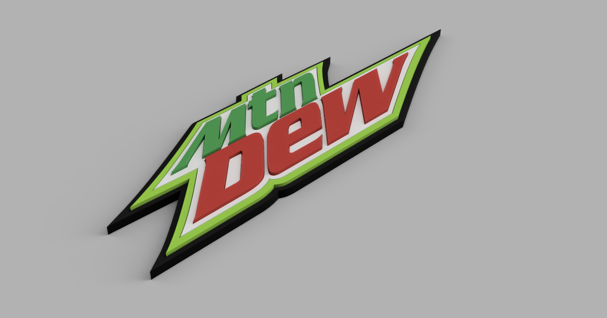 Mountain Dew (2006) by chochi3D | Download free STL model | Printables.com