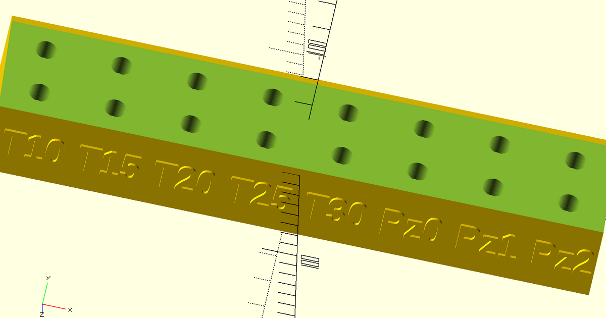 Multiboard - Bits holder by Nikolaj | Download free STL model ...