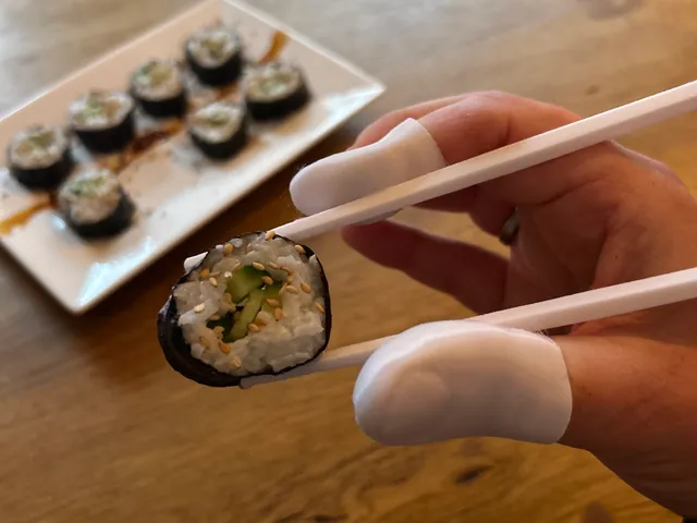 Chopstick fingers