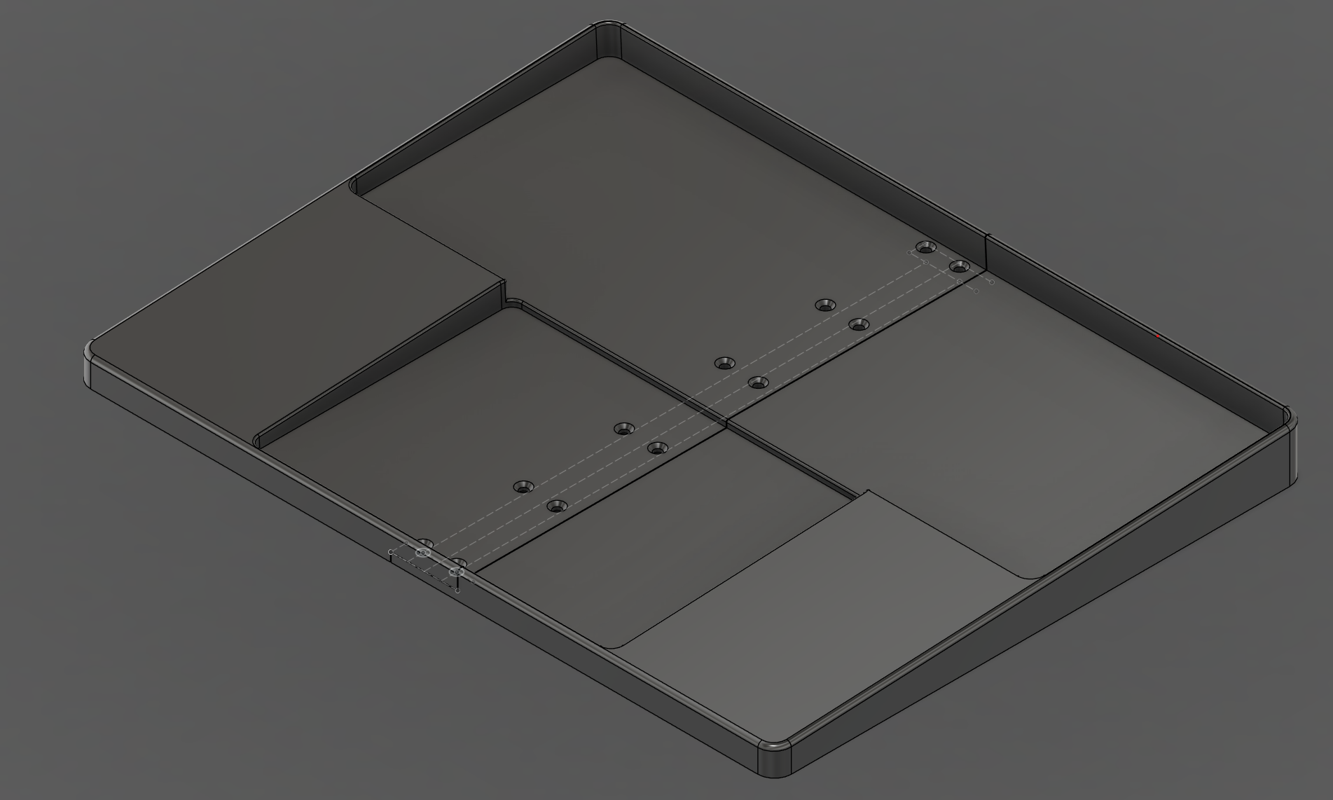 Keykron k3 pro + apple trackpad base