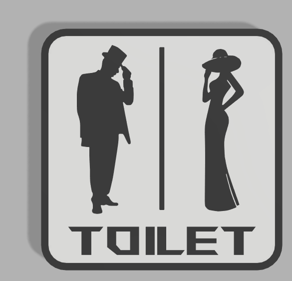 Toilet Sign