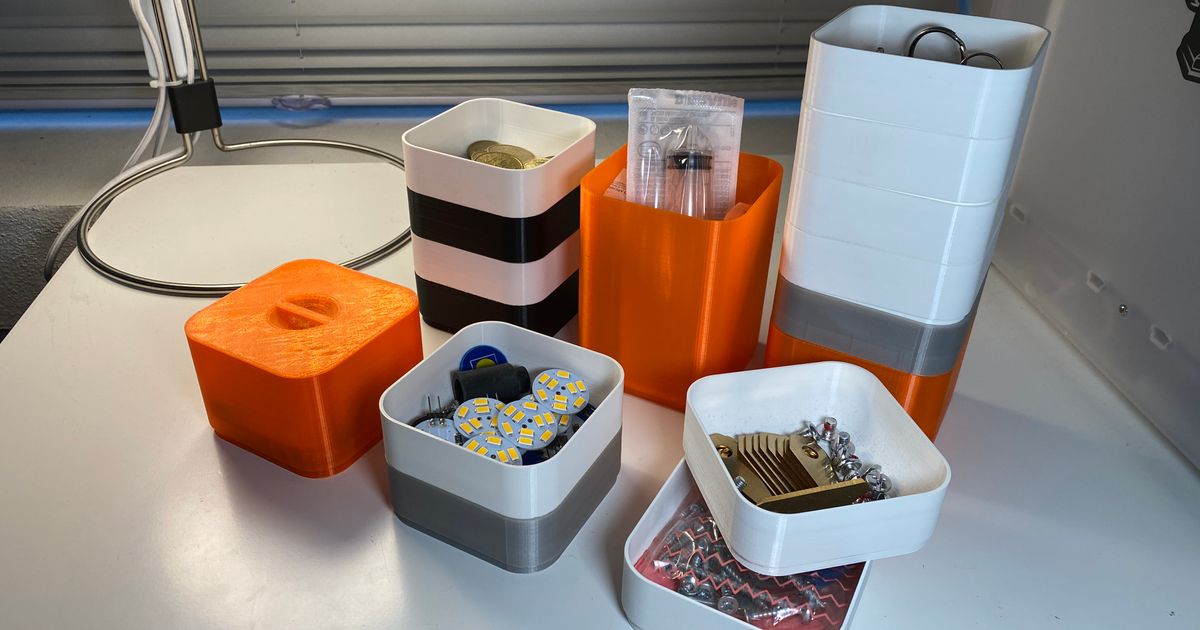 Simple storage system by Dalsgaard Download free STL model