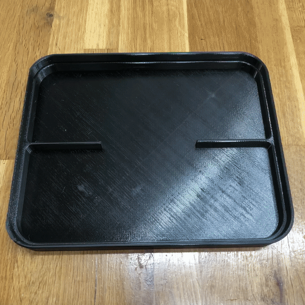 Miniatura 3 do modelo 3D DRIP TRAY FOR TEA SET