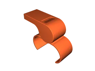 Finger Whistle by philventure | Download free STL model | Printables.com