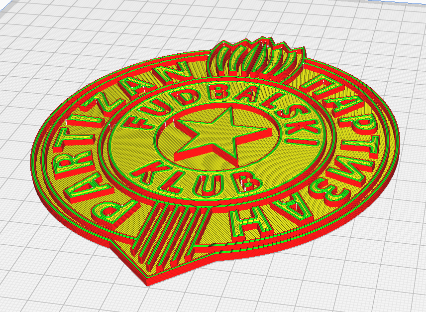FK Partizan logo emblem by m2xj | Download free STL model | Printables.com