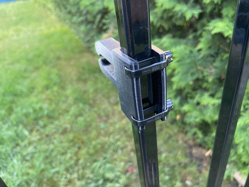 Exterior Gate holder by Miguel M. Download free STL model