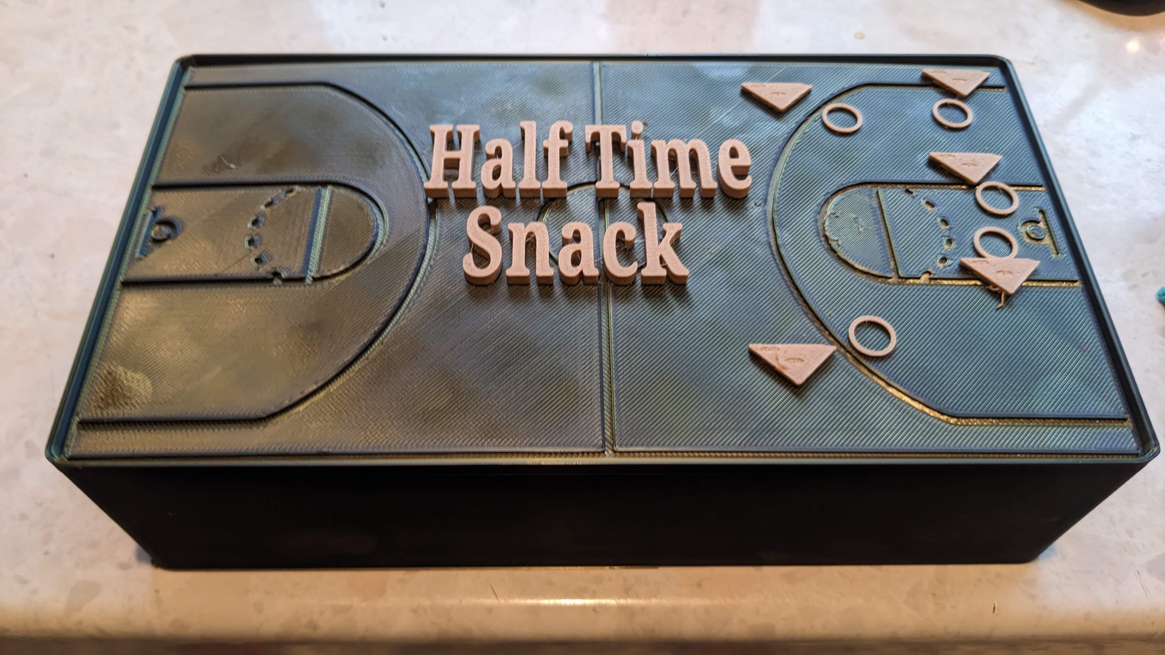 Basketball Lunch Box by Mr Print Download free STL model