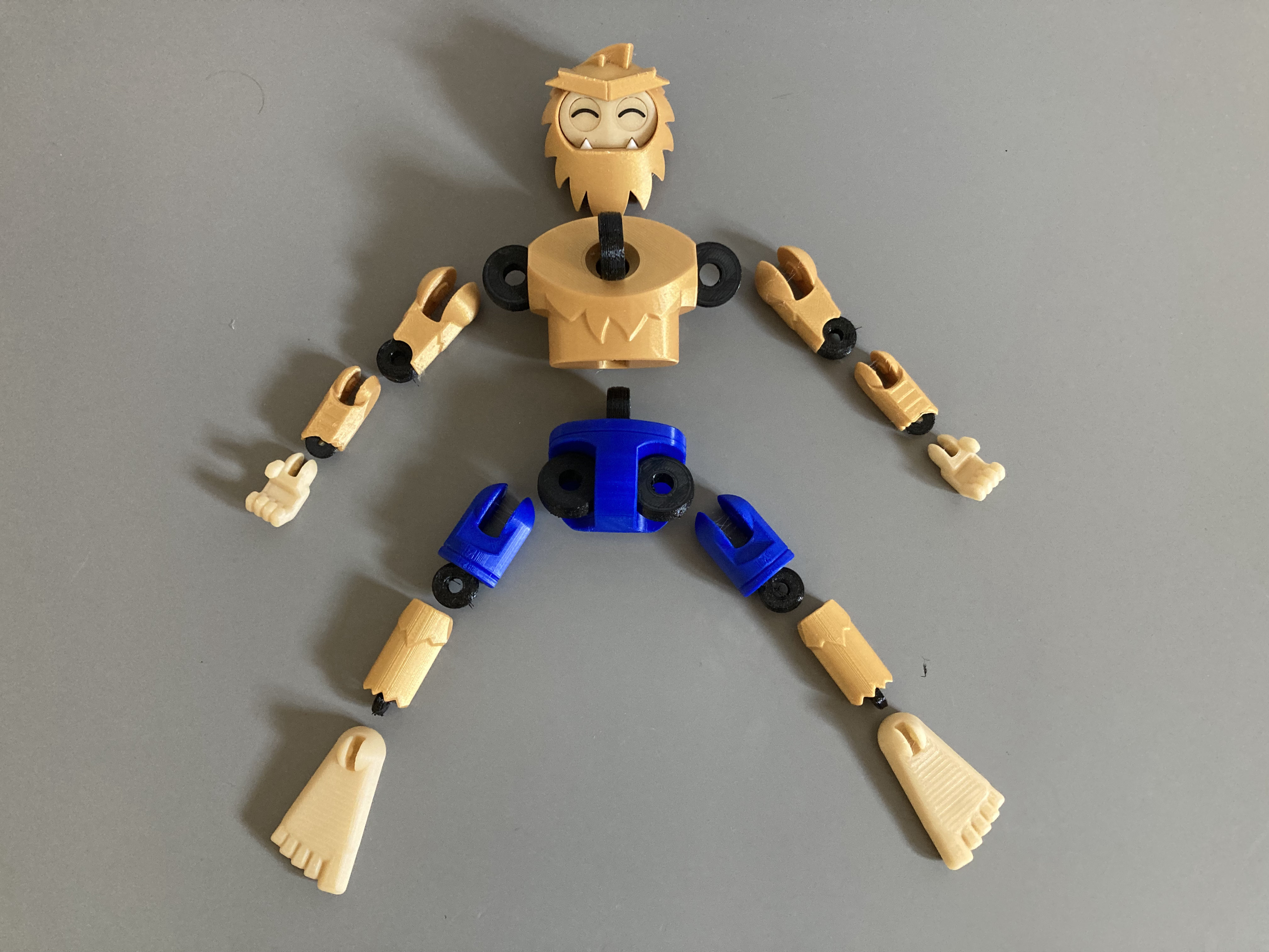 Miniatura 8 do modelo 3D Crisp Cryptids - Sasquatch