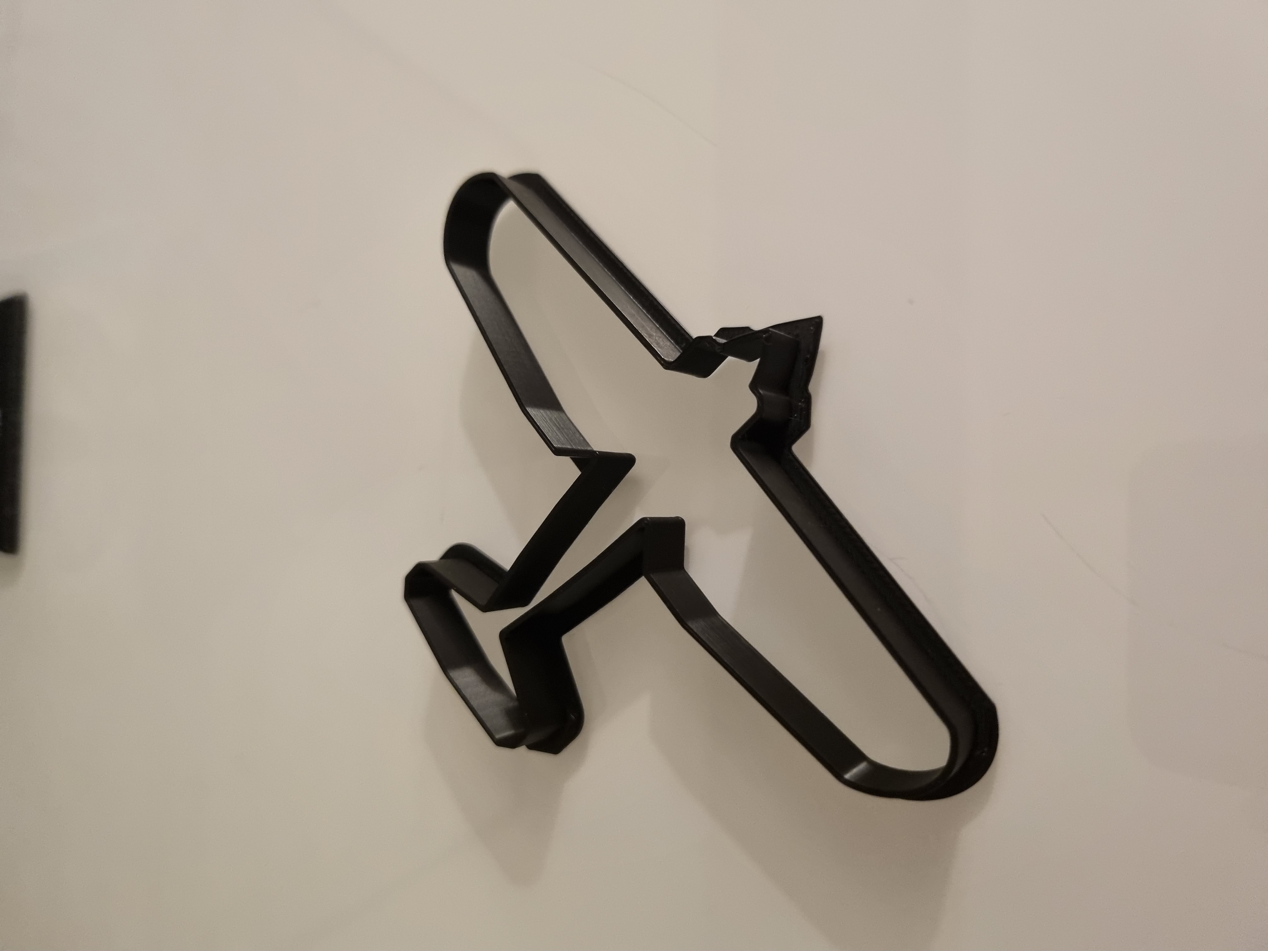 Miniatura 2 do modelo 3D Plane cookie cutters