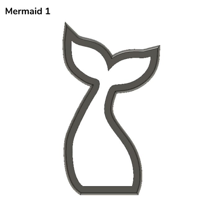Mermaid Cookie Cutter