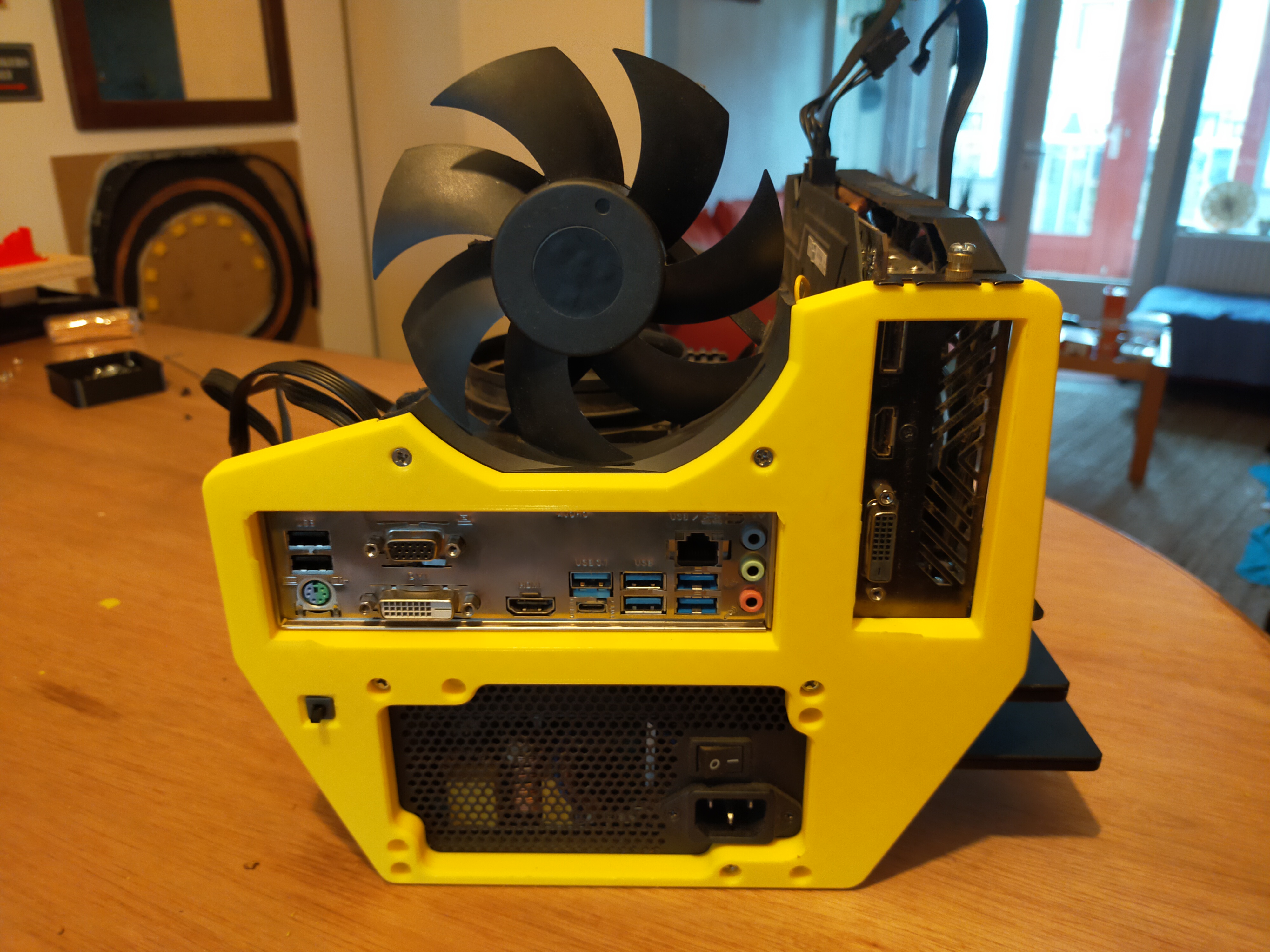 Miniatura 6 do modelo 3D The Single PrintPuter pc case