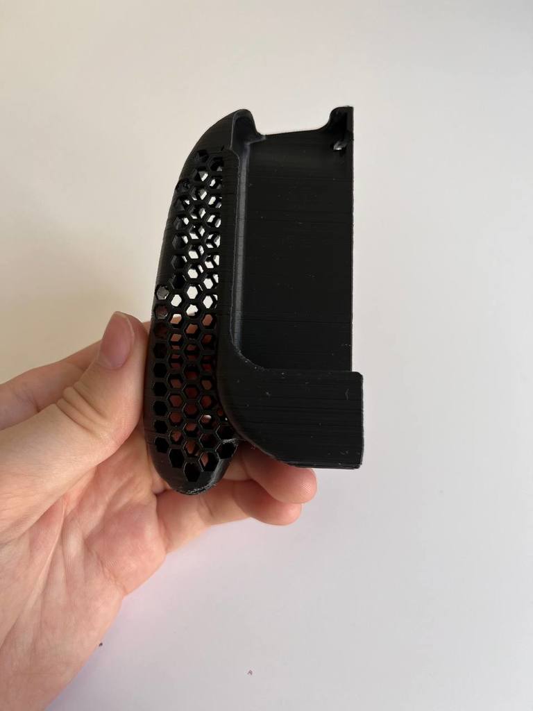 Nintendo Switch Portable Comfort Grip - Honeycomb Shell With lock button