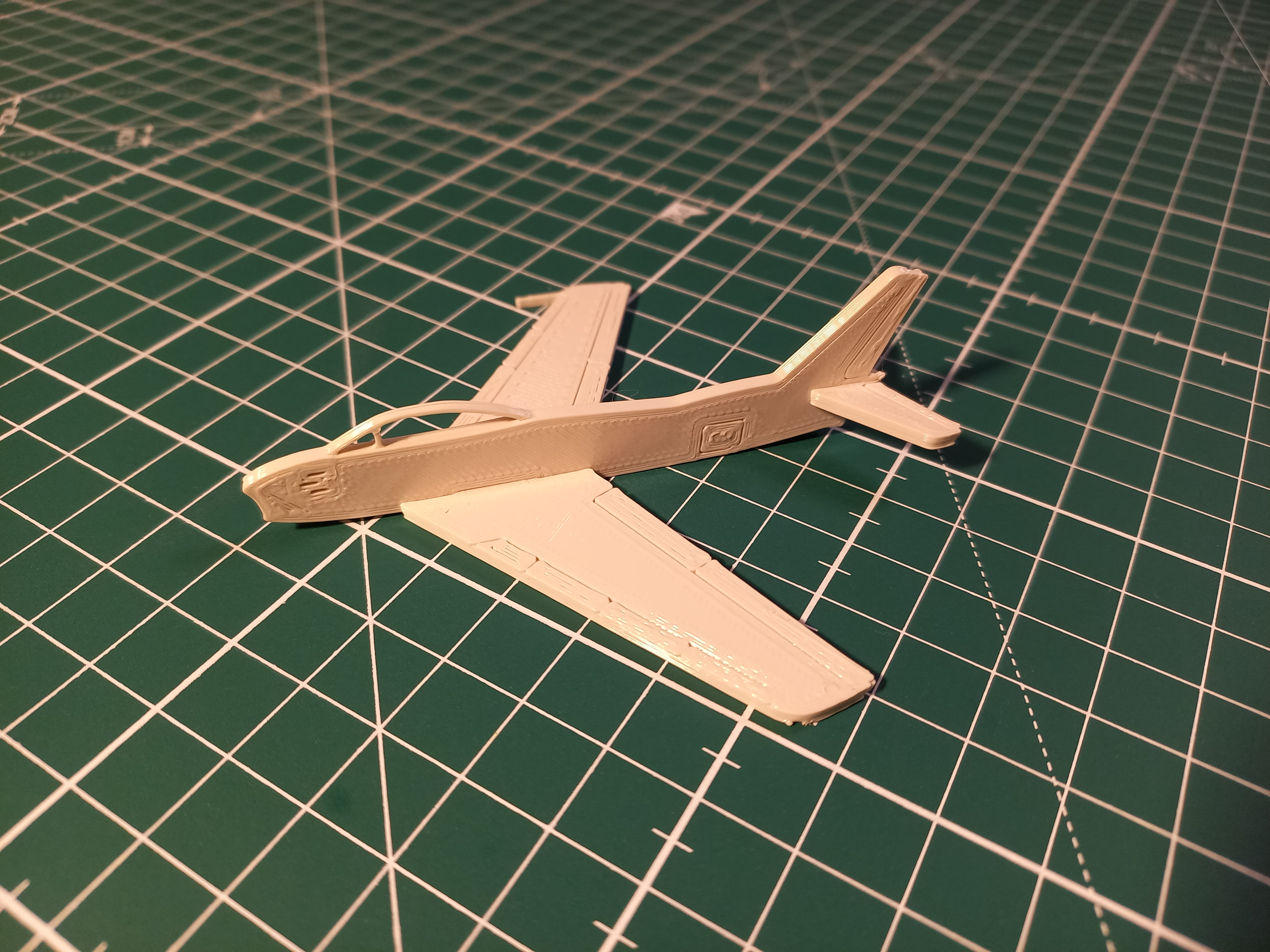 F-86 Sabre kit card