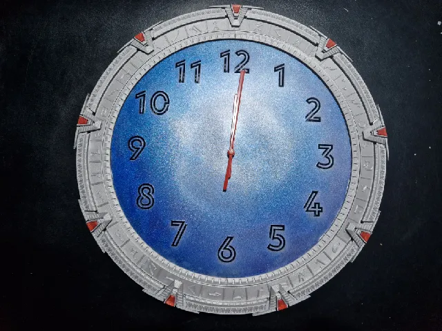 StarGate Clock frame