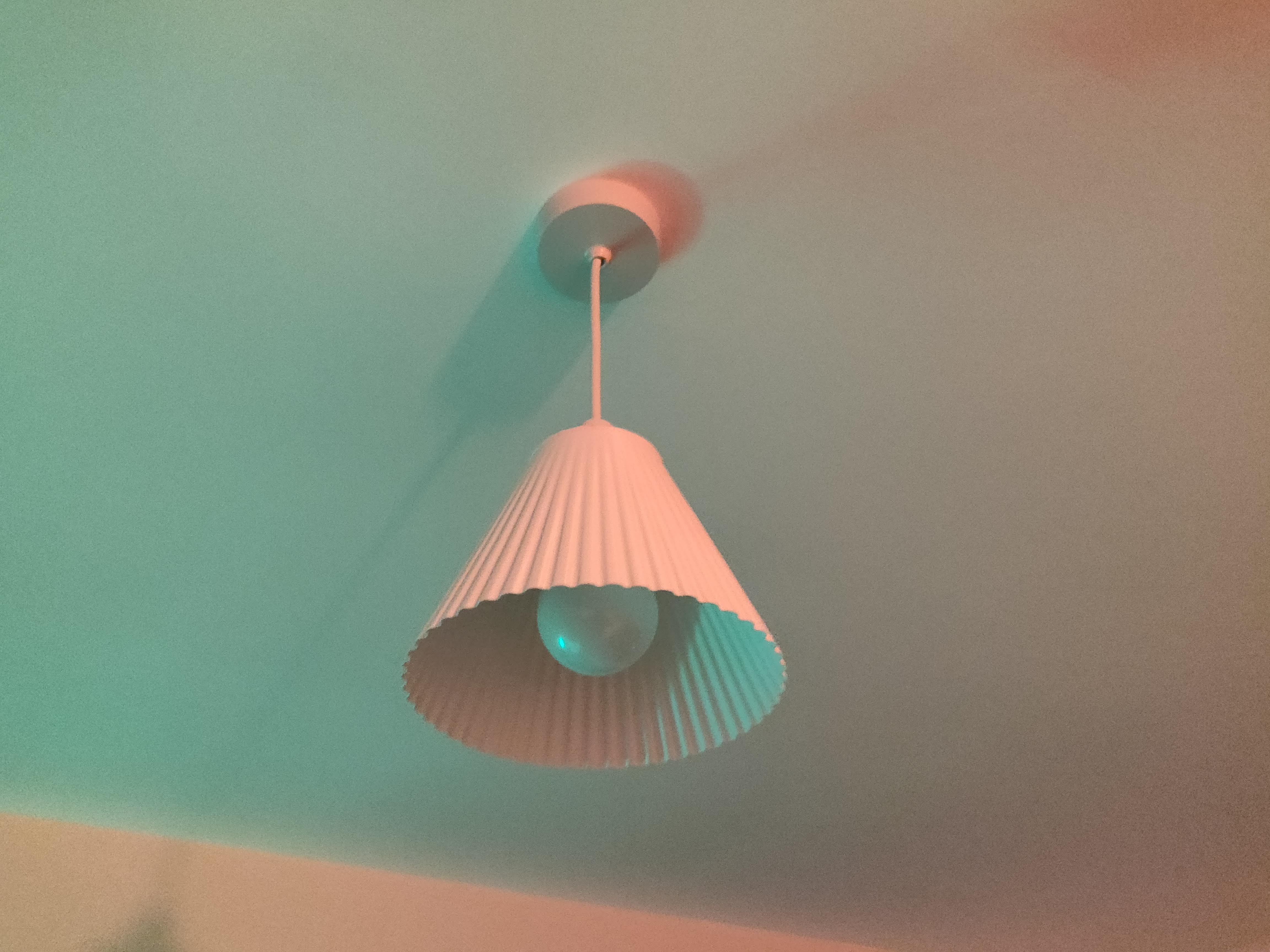 Rather elegant little lampshade if I do say so myself (UK pendant)