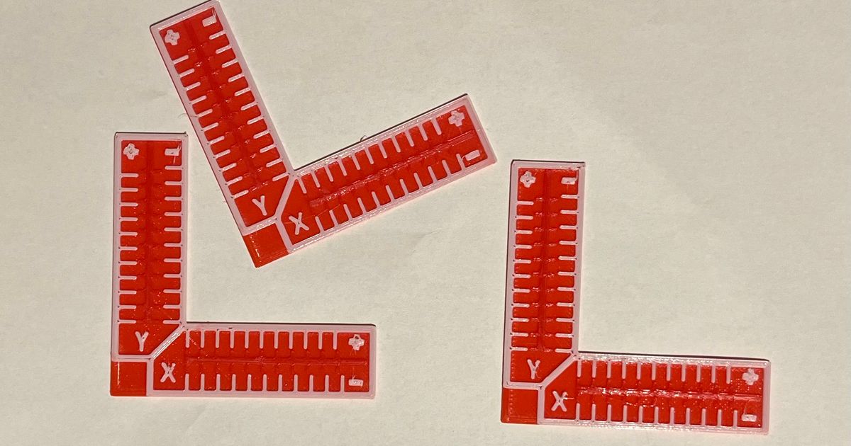 IDEX Calibration Print (REMIX) by Addi(c)tiveManufacturing Download