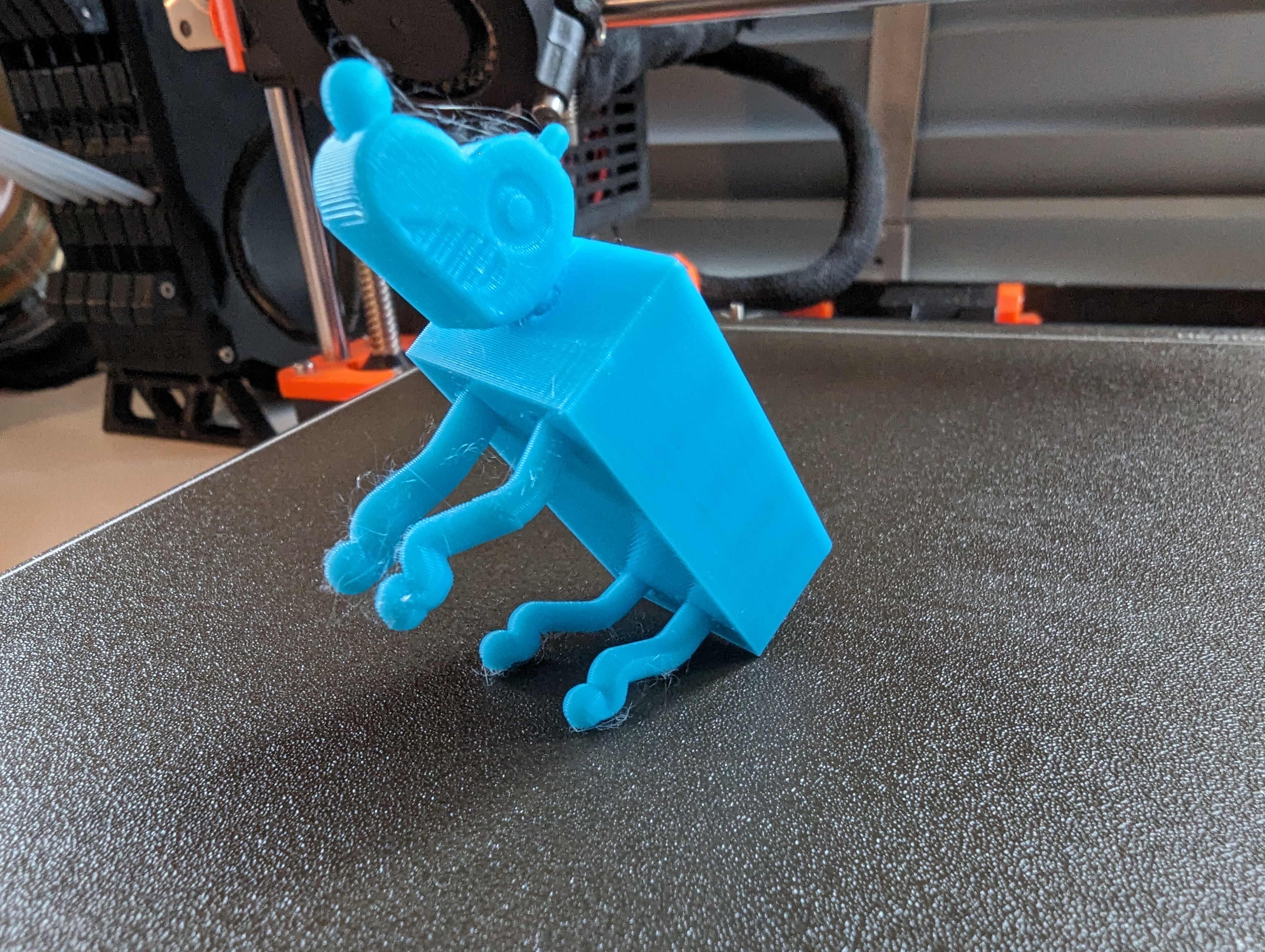 Print-in-Place Jointed Wobbledog: Mingle