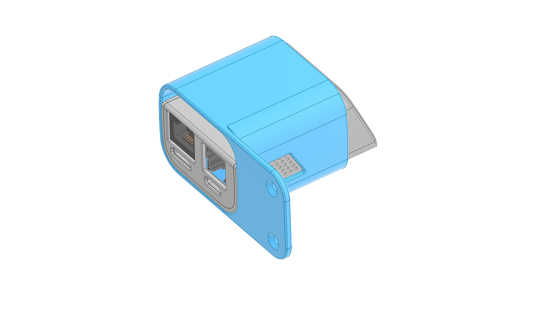 Miniatura 3 do modelo 3D jetKVM Slide Mount
