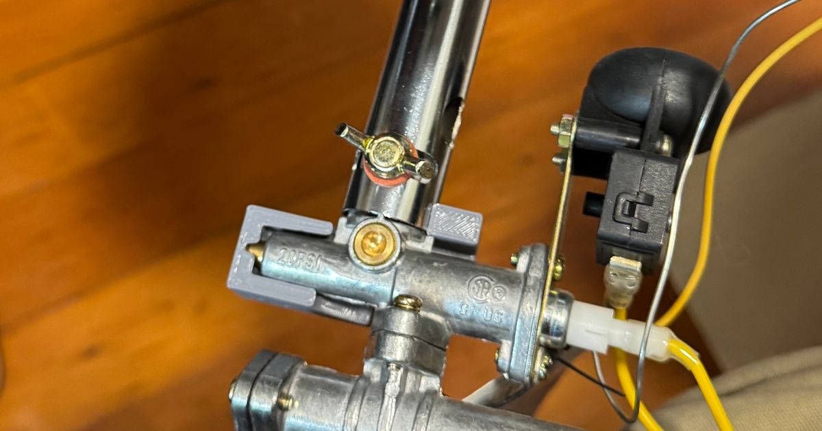 Propane Mr. Heater safety bypass by tedder Download free STL model