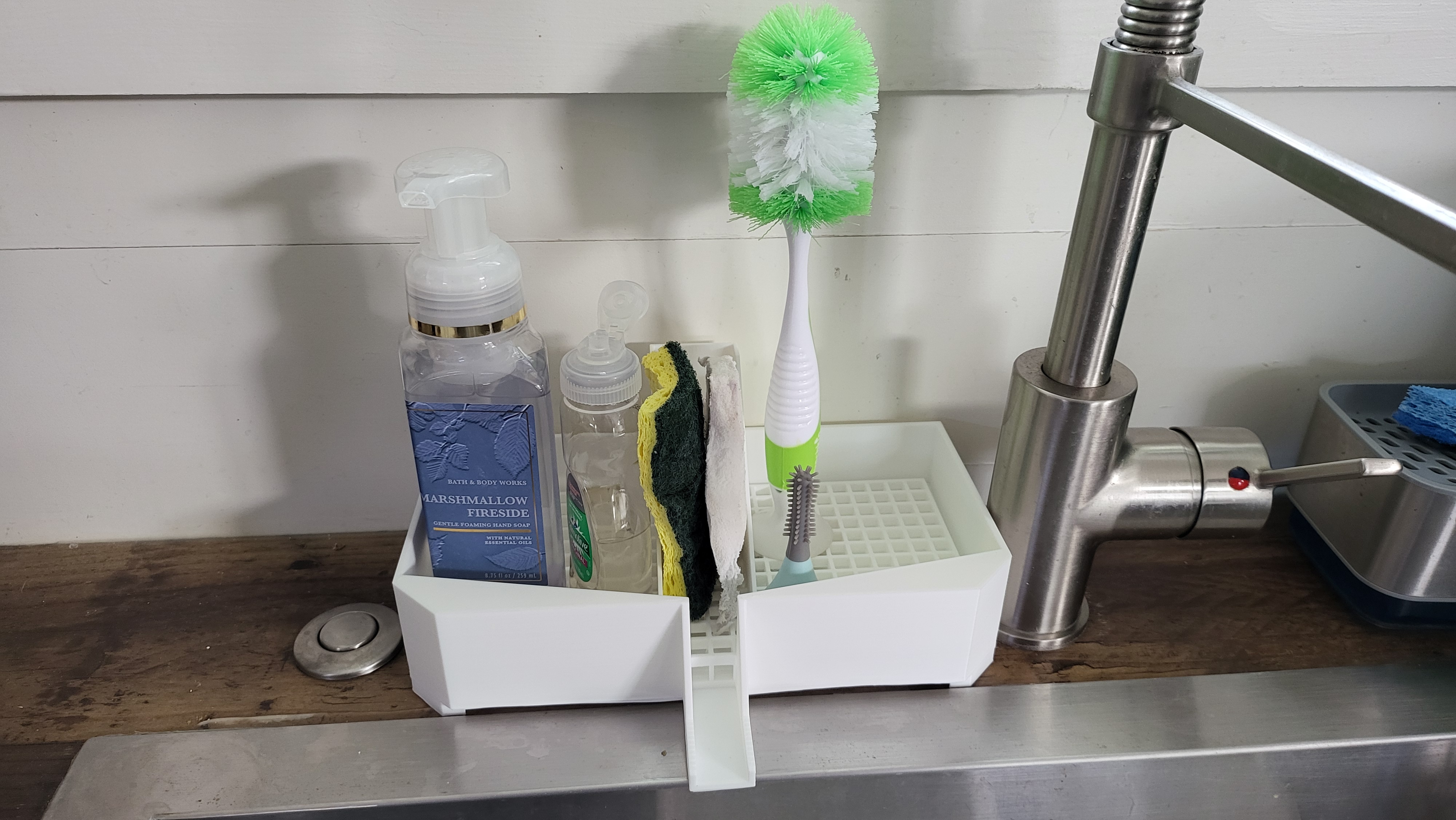 Kitchen Sink Sponge and Soap Holder Remix by Mypd1991 Download free