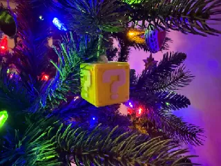 Question Block Ornament (Multi Material)