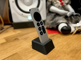 Apple TV Remote minimal stand v2 by AJ Briones Download free STL