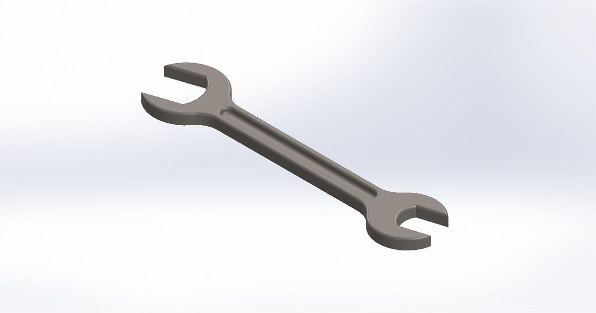 spanner 13 mm & 17 mm by fhkarakas | Download free STL model ...