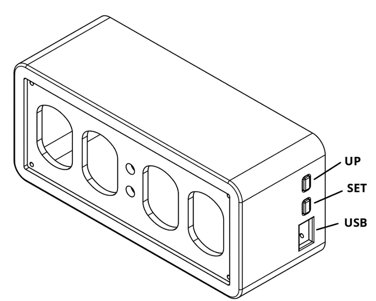 Free STL file Nixie Tube Clock III 🕰️・3D print design to