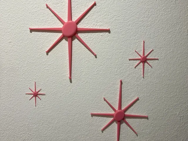 Atomic Starburst Wall Decoration