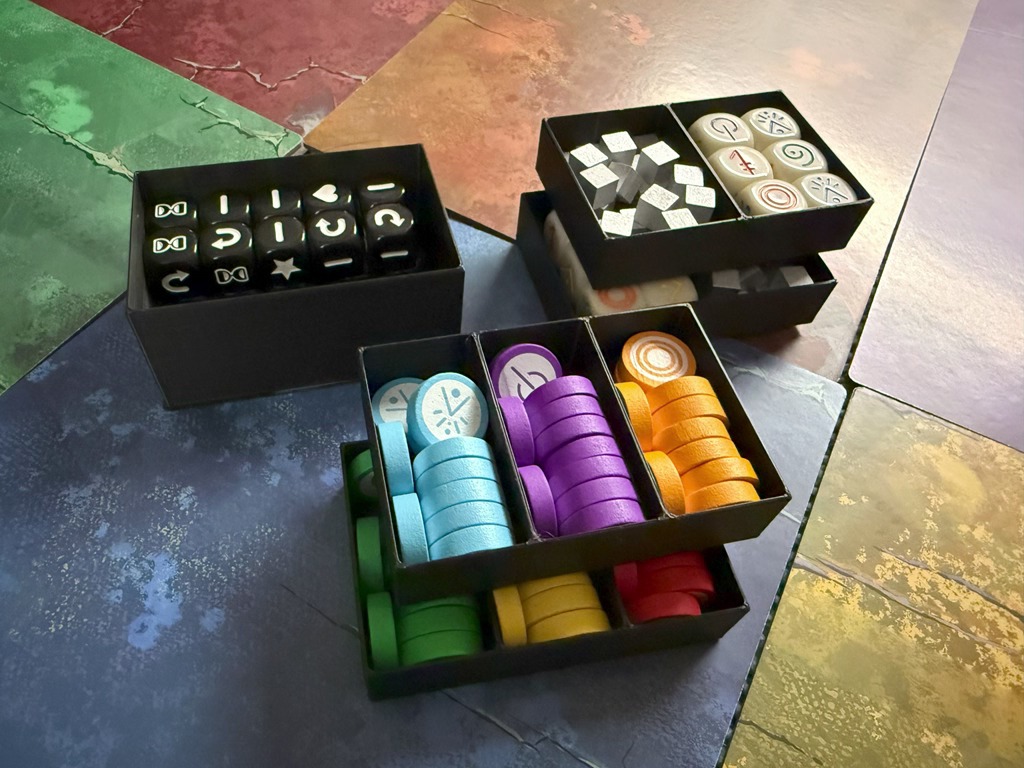 Vantage Board Game Enhancing Organizers - Utilizes existing insert!