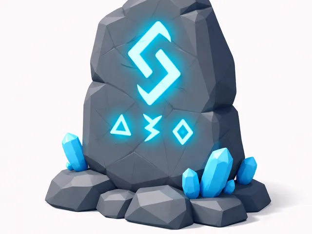 Low Poly Rune Tablet